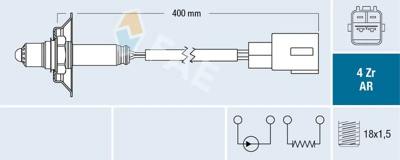 Lambda jutiklis FAE 75650