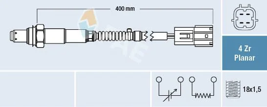 Oxygen Sensor FAE 77392