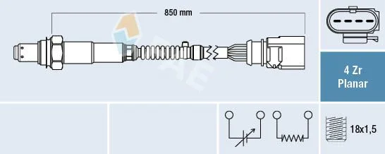 Lambda jutiklis FAE 77464