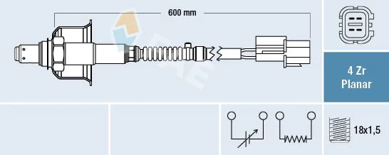 Oxygen Sensor FAE 77696