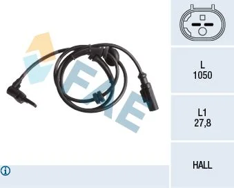 Jutiklis, rato greitis FAE 78250