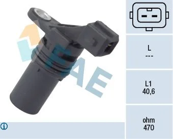 Jutiklis, variklio sūkių dažnis FAE 79250