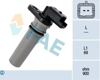 Senzor otáčok, automatická prevodovka FAE 79256
