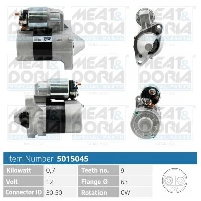 Starter MEAT & DORIA 5015045
