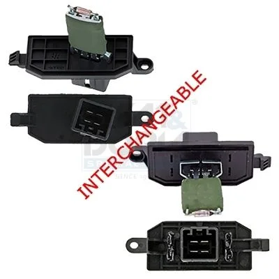 Series Resistor, electric motor (radiator fan) meat & doria 667474