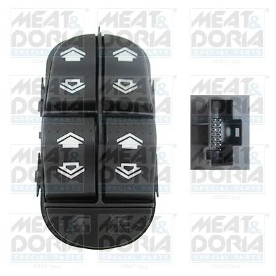 Switch, window regulator MEAT & DORIA 26039