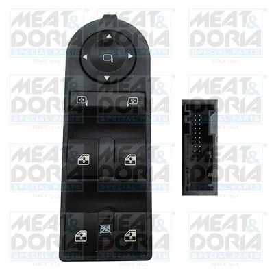 Switch, window regulator MEAT & DORIA 26084