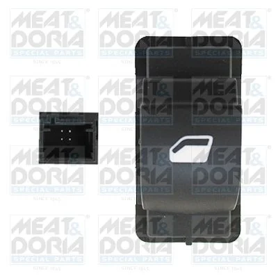 Switch, window regulator MEAT & DORIA 26088