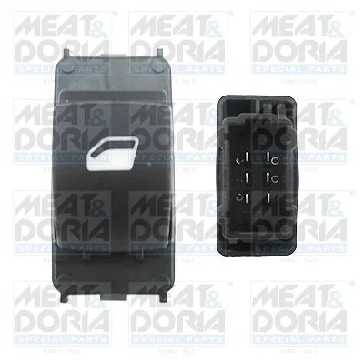 Switch, window regulator MEAT & DORIA 26093