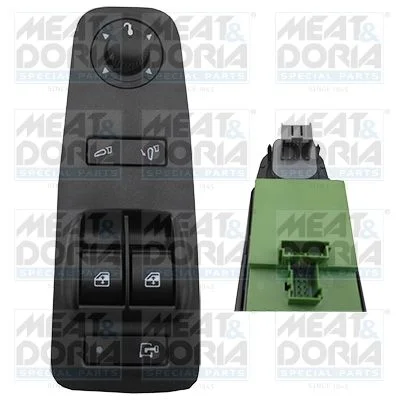 Switch, window regulator MEAT & DORIA 26290