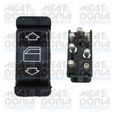 Switch, window regulator MEAT & DORIA 26341