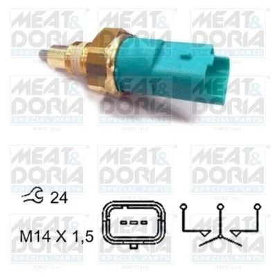 Switch, reverse light MEAT & DORIA 36013