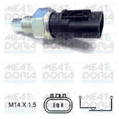 Switch, reverse light MEAT & DORIA 36018