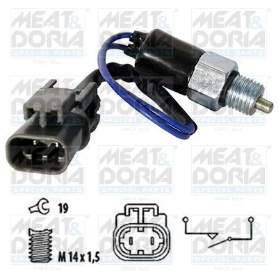 Switch, reverse light MEAT & DORIA 36076