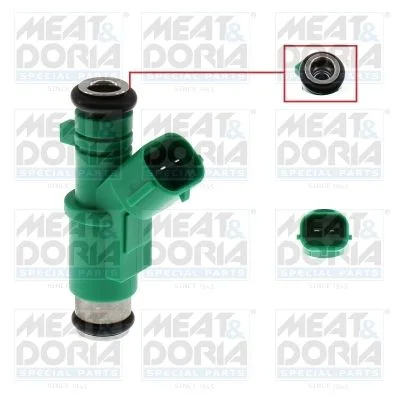 Injector MEAT & DORIA 75117167