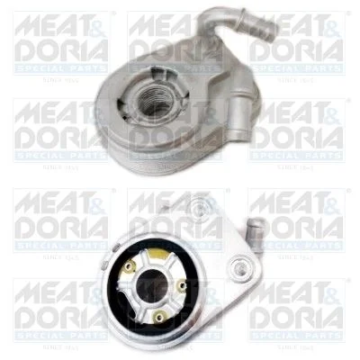 Oil Cooler, engine oil MEAT & DORIA 95061