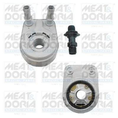 Oil Cooler, engine oil MEAT & DORIA 95099