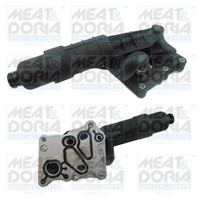 Oil Cooler, engine oil MEAT & DORIA 95231