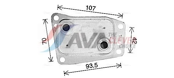 Alyvos aušintuvas, variklio alyva ava clever choice CN3327