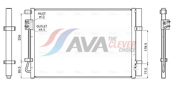Kondensatorius, oro kondicionierius ava clever choice HY5602D