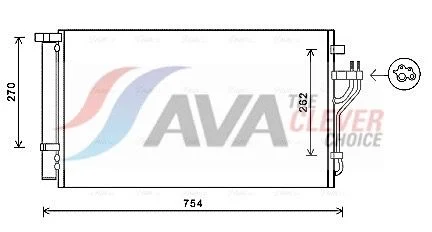 Kondensatorius, oro kondicionierius ava clever choice HYA5279D