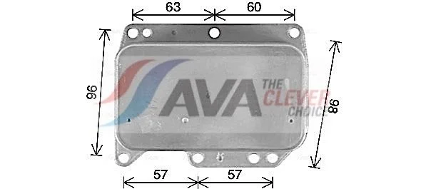 Alyvos aušintuvas, variklio alyva ava clever choice OL3710