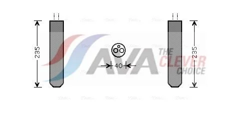 Dryer, air conditioning AVA TOD017