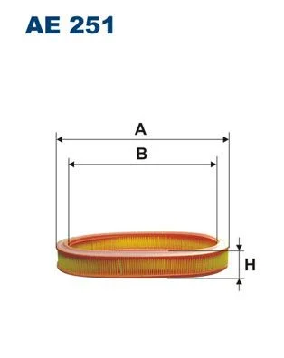Oro filtras FILTRON AE 251