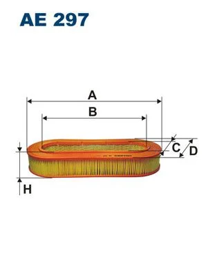 Oro filtras FILTRON AE297