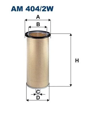 Antrinis oro filtras FILTRON AM 404/2W
