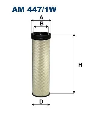Antrinis oro filtras FILTRON AM 447/1W