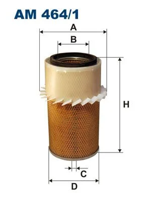 Oro filtras FILTRON AM 464/1