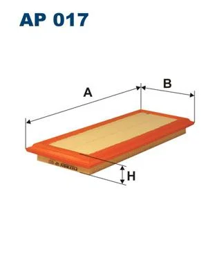 Oro filtras FILTRON AP 017