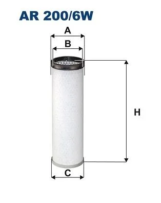 Antrinis oro filtras FILTRON AR200/6W