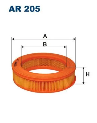 Oro filtras FILTRON AR205