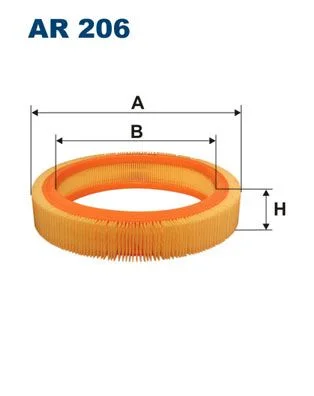 Oro filtras FILTRON AR 206