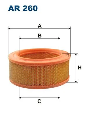 Oro filtras FILTRON AR 260