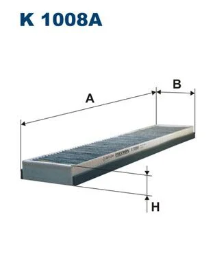 Filtras, salono oras FILTRON K 1008A