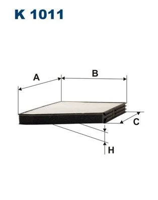 Filtras, salono oras FILTRON K1011