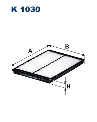 Filtras, salono oras FILTRON K 1030