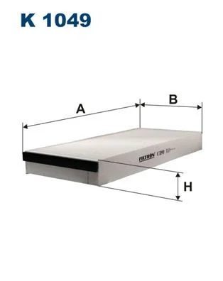 Filtras, salono oras FILTRON K1049
