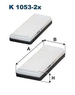 Filtras, salono oras FILTRON K 1053-2X