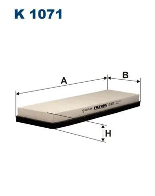 Filtras, salono oras FILTRON K 1071