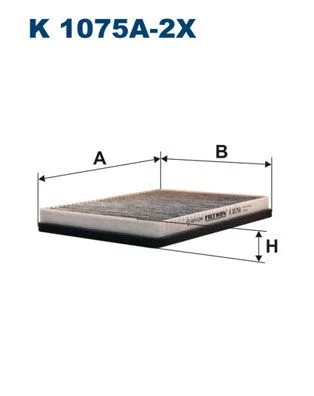 Filtras, salono oras FILTRON K 1075A-2x