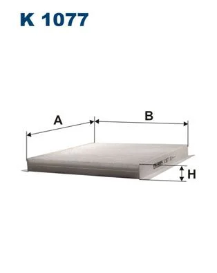 Filtras, salono oras FILTRON K 1077