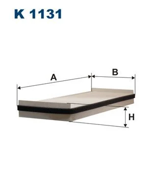 Filtras, salono oras FILTRON K 1131