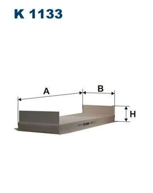 Filtras, salono oras FILTRON K1133