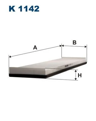 Filtras, salono oras FILTRON K1142