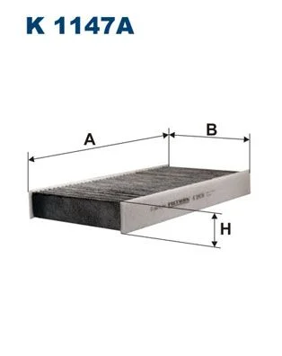 Filtras, salono oras FILTRON K 1147A