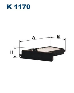 Filtras, salono oras FILTRON K1170